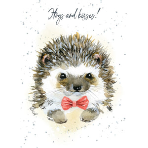 BD / Hogs and Kisses Birthday Card