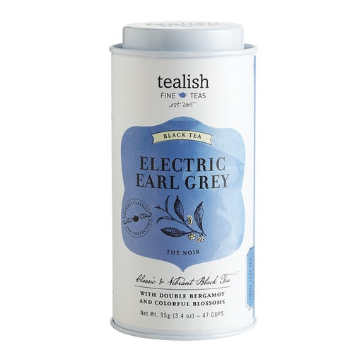 Tealish Electric Earl Grey Loose Leaf Tea Tin, 95g/3.4oz