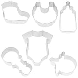 Baby Cooke Cutter, 6pc Tinplated