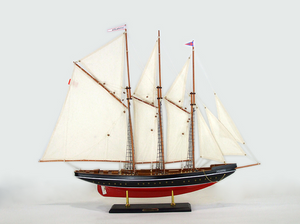 Atlantic Wooden Model Ship, 32"L