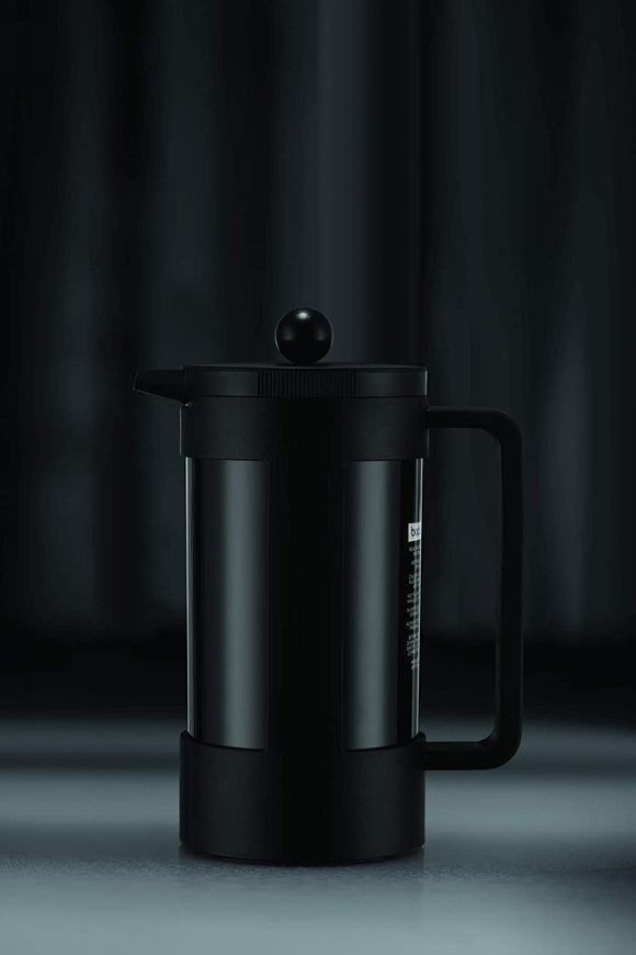 Bodum BEAN Sustainable French Press, 8 Cup Black