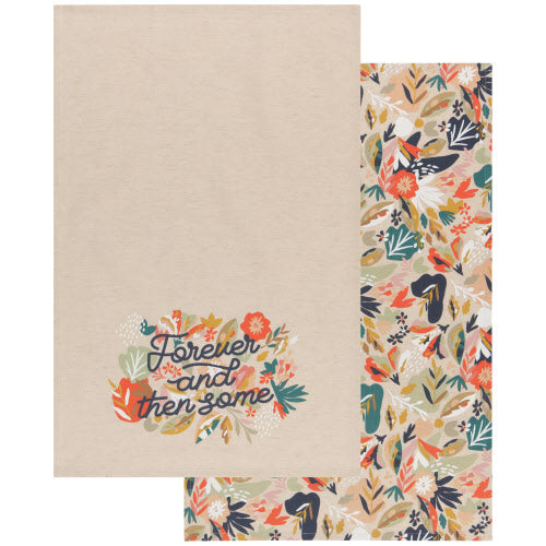 Superbloom Printed Dishtowel Set of 2