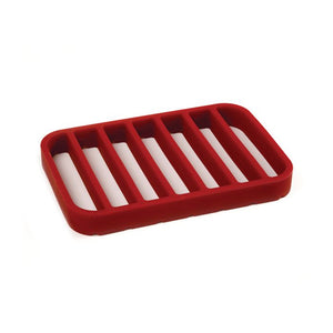 NorPro Silicone Roast Rack, 9x6" Red