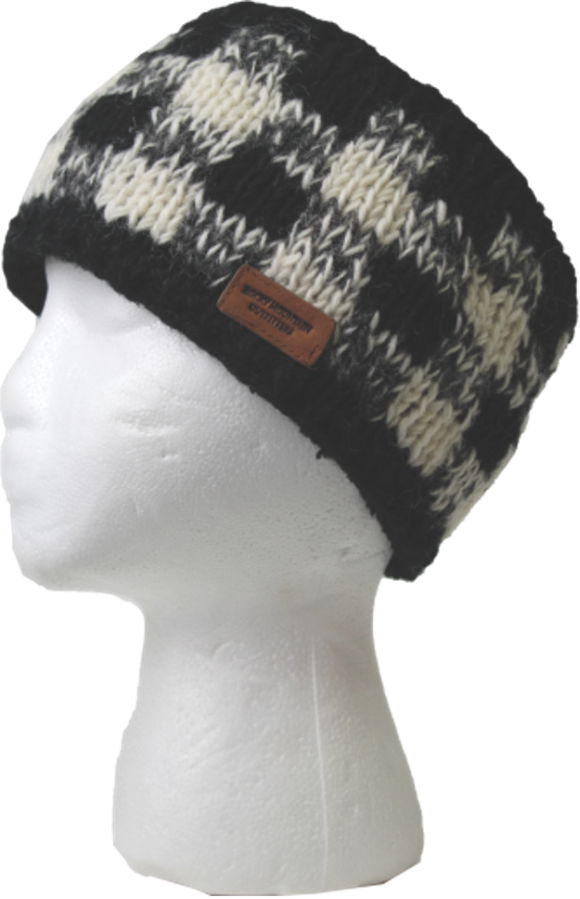 Rocky Mountain Outfitters Headband, dark w/white markings