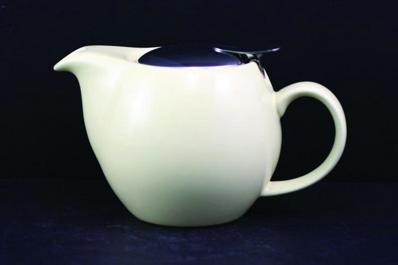 Irish Cream Teapot with Stainless Steel Lid and Filter 500ml