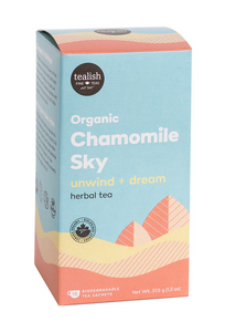Organic Chamomile Sky Herbal Tea, 15 Tea Sachets