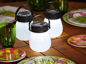 Firefly Solar Lantern, Frosted White