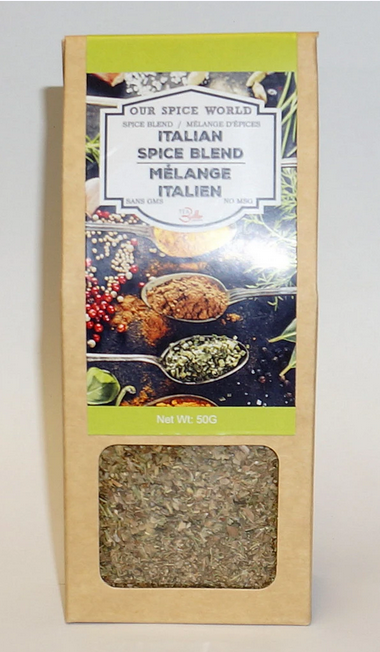 Our Spice World Blend, Italian Spice Blend 50g