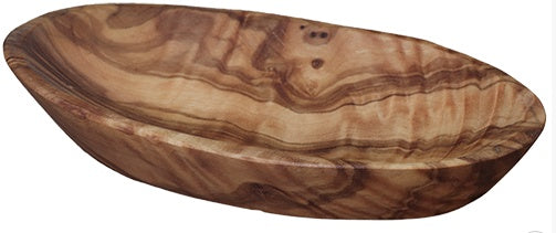 Olive Wood Oval Tray, Small, 3x5