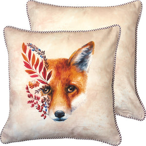 IHR Fall Fox Throw Pillow, 16x16"