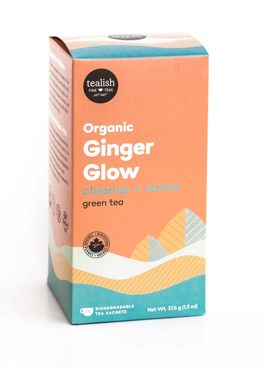 Organic Ginger Glow, 15 Tea Sachets