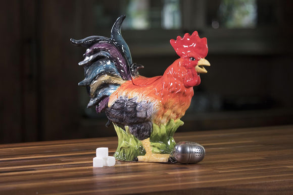 Teapot, Traditional Rooster
