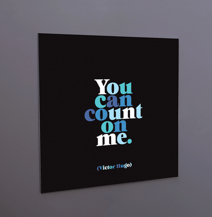 Quotable Magnet - You Can Count On Me, MD135