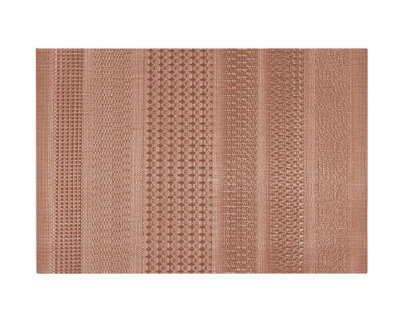 Now Designs Cadence Placemats, Set of 4 - Rose Gold