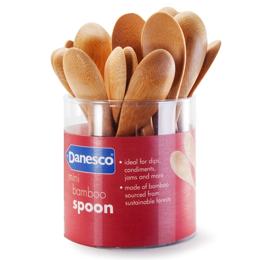 Bamboo Mini Spoons, 6