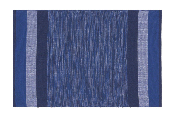 Now Designs Second Spin 100% Recycled Placemats, Indigo 4pc