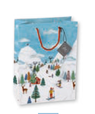IHR Gift Bag, Winter Joy 20x10x2705cm