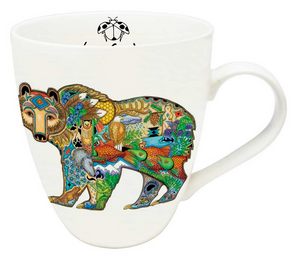 Indigenous Collection Mug, Grizzly Bear