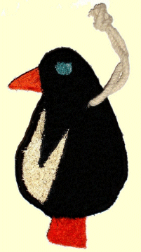 Loofah Art, Penguin