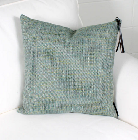 Marie Dooley Georges Throw Pillow, Green 18x18