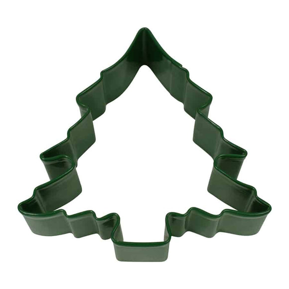 Christmas Tree Polyresin Green Cookie Cutter, 3.5