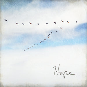 Cedar Mountain Art Block, Large - Hope (Sky)