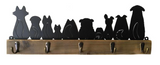 Frans Koppers Cat & Dog Wall Hooks, 5 Hooks (Asst'd)