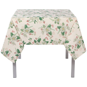 Now Designs Winterblossom Tablecloth, 60x60"