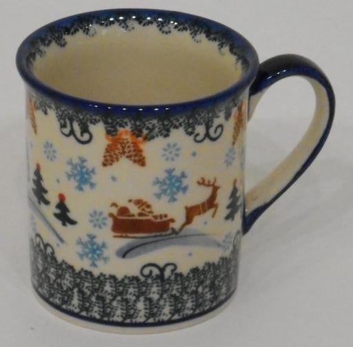 Mug, Small, 250mL, Snowflakes & Reindeer