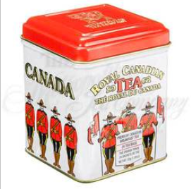 RCMP Canadian Breakfast Black Tea, Large Tin 24 Teabags