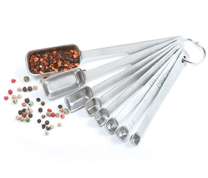 NorPro 8pc Measuring Spoon Set, Stainless Steel