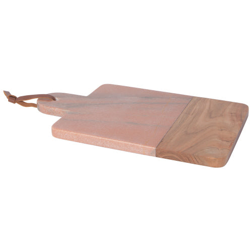Pink Marble Serving Paddle
