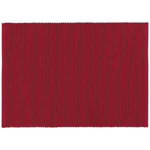 Now Designs Spectrum Placemats, Set of 4 - Carmine