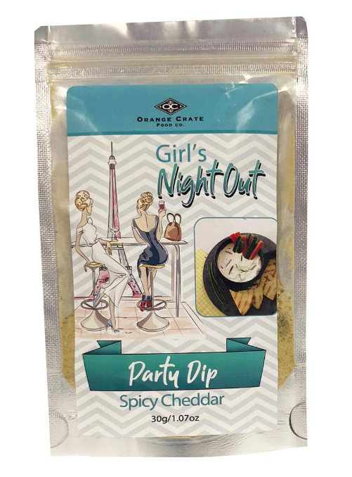 Girls Night Out Party Dip #2, Spicy Cheddar 30g
