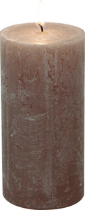 IHR Pillar Candle, Taupe 5.5" / 14cm