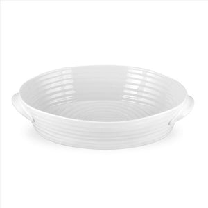 Sophie Conran Medium Oval Handled Roasting Dish 12x8" White