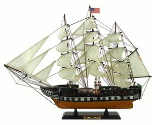 Constitution Wooden Model Ship, Large 24" L