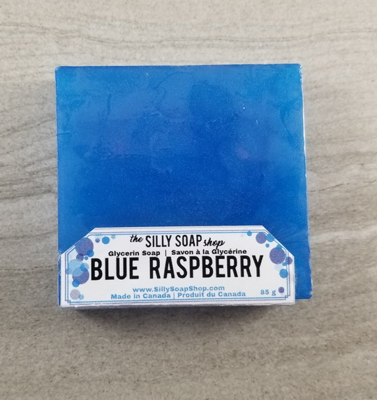 Blue Raspberry Glycerin Soap Bar, 85g