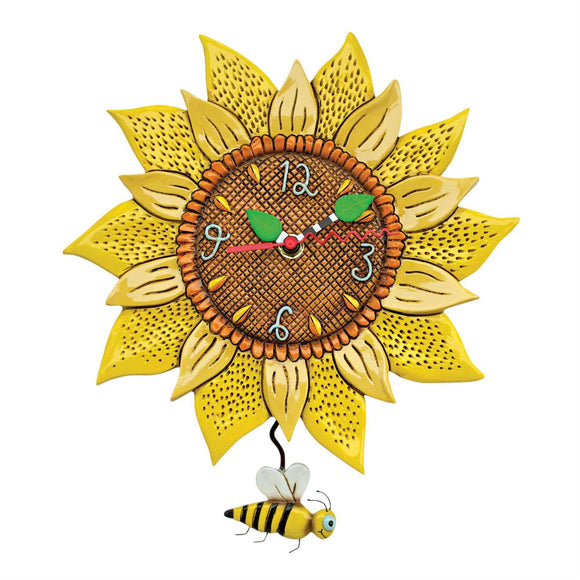 Sunny Bee Wall Clock