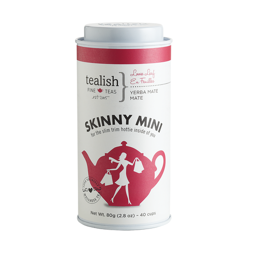 Tealish Skinny Mini Loose Leaf Tea Tin, 80g/2.8oz