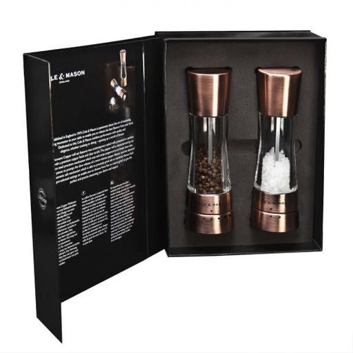 Derwent Gourmet Precision Copper S&P Mill Gift Set