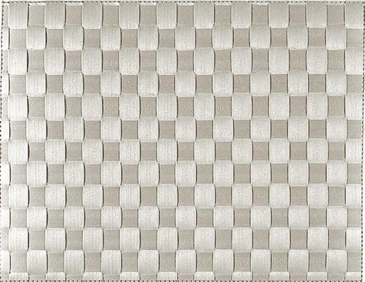 Woven Placemat, Light Grey 30x40cm