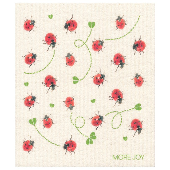 Ladybugs - MORE JOY Swedish Cloth