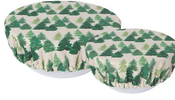 Now Designs Save-It Bowl Cover 2pc Set, Woods