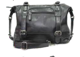 Rugged Earth Black Leather Purse, Style 188051