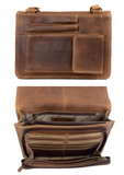 Rugged Earth Leather Purse, Style 199013