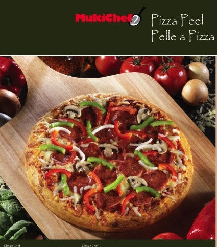 MultiChef Wood Pizza Peel, 21.5
