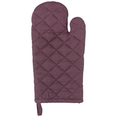 Danica Heirloom Stonewash Oven Mitt, Ash Plum