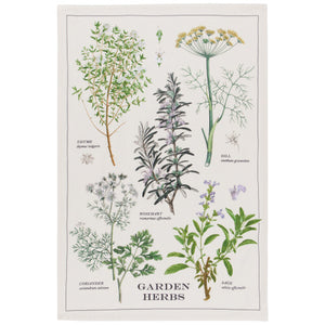 Now Designs Dishtowel, Garden Herbs