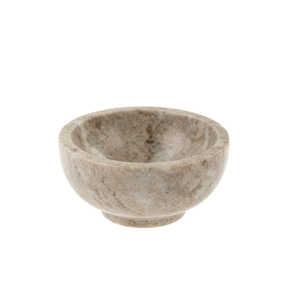Corbier Marble Stone Bowl, Sand, Small